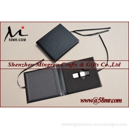 Leather USB Case Cover Folio Box album Holder